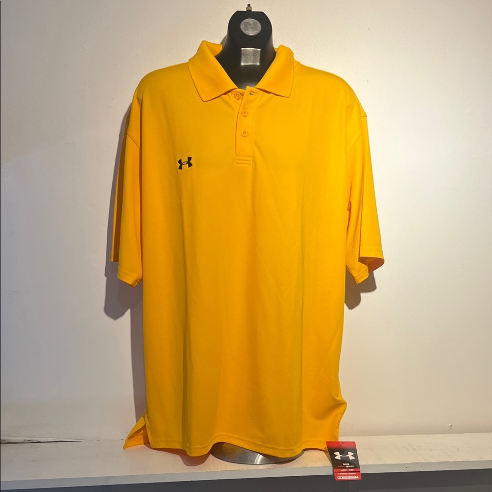 Under Armour Men’s Yellow Polo Shirt